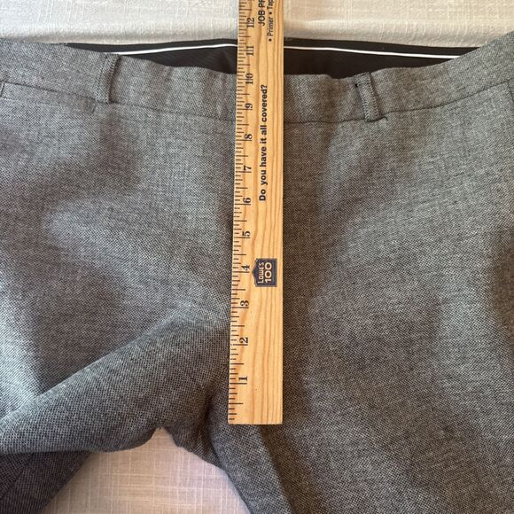 Kut From The Kloth Thick Heavy Knit Stretchy Tweed Look Ankle Pants Womens Sz 14 - Picture 8 of 14